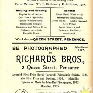 H O Scrase and Richards Brothers