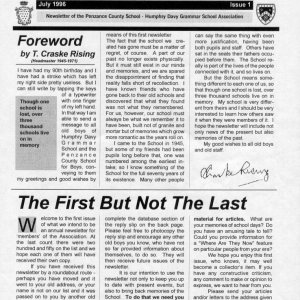 New Penwithian Issue 1