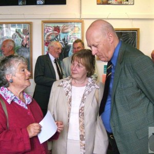 Unveiling of Stained Glass Window (2)