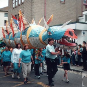 Mazey Scaly blue Monster