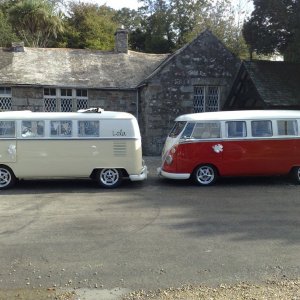 I had the pleasure of driving the red one for a friend's wedding today.