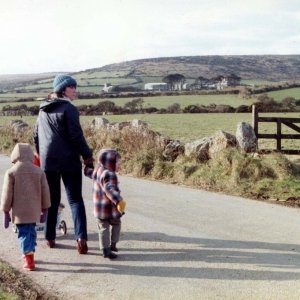 Family outing in January, 1983