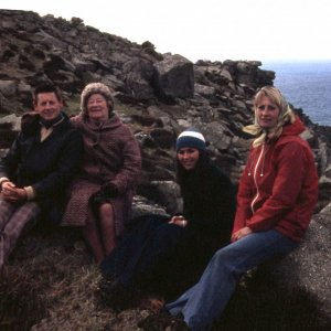 Sunday outing to Gurnard's Head - April, 1977