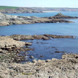 On the coast between Prussia Cove and Cudden Point another St Michael's