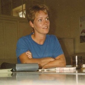 Teacher in Old St. Paul's School in Summer