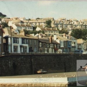 Photo taken form the old quay towards my house next to the smugglers hotel,
