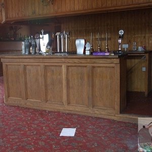 Last look at the bar Closed!