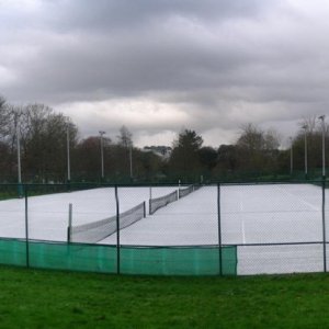White Tennis Courts