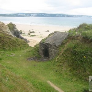 Remains of a WW2 structure