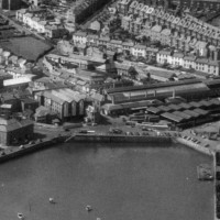 Aerial - Penzance station area