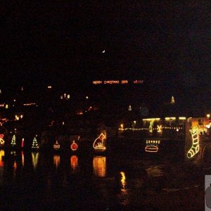 Mousehole Lights Christmas 2009