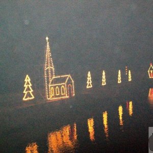 Mousehole Lights Christmas 2009