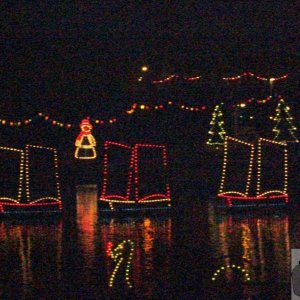 Mousehole Lights Christmas 2009