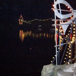 Mousehole Lights Christmas 2009