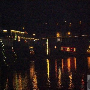 Mousehole Lights Christmas 2009