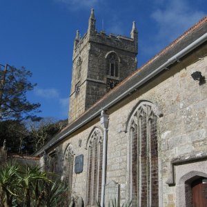 Gulval Church close-up