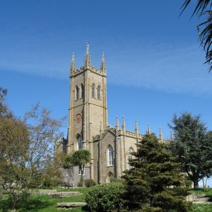 Churchyard view