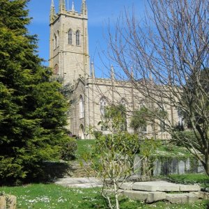 Churchyard view