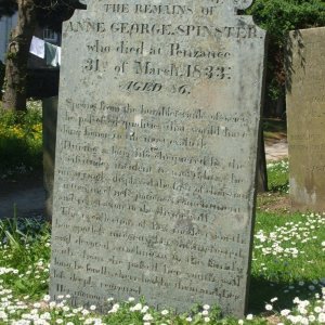 Wonderful gravestone