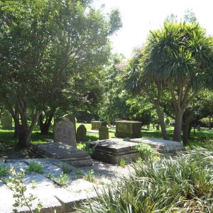 Churchyard view