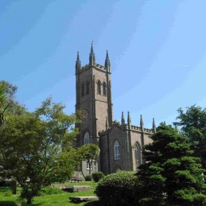 Churchyard view