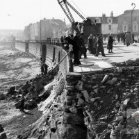 Promenade Penzance storm damage