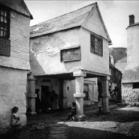 Mousehole square 1890s