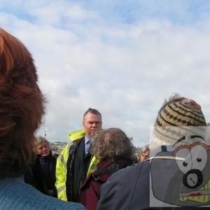 RP meet councillors at Battery Rocks