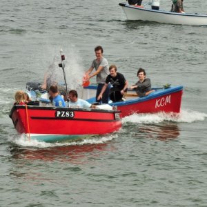 newlyn  raft  race.