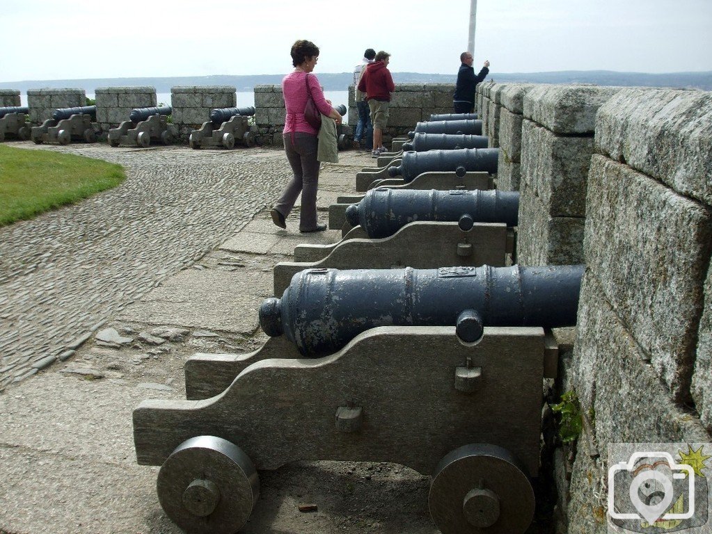 Cannons, St Michael's Mount - 18May10