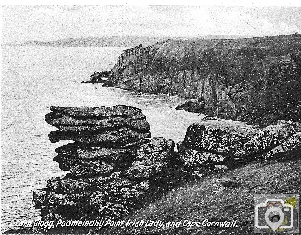 Carn Clogg, Pednmeindhu Point, Irish Lady and Cape Cornwall