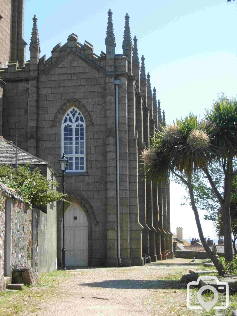 Churchyard view