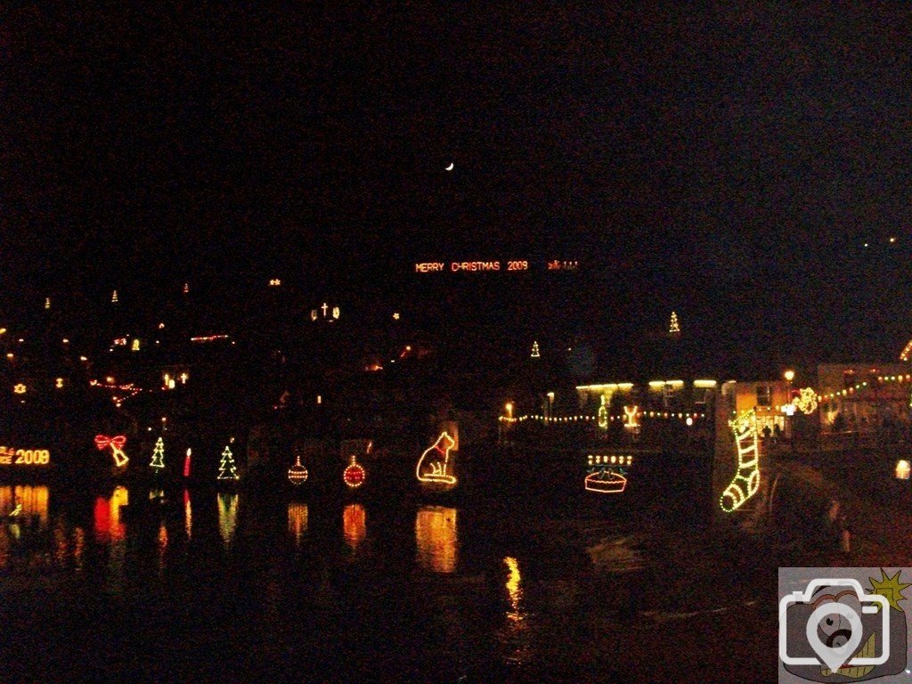 Mousehole Lights Christmas 2009