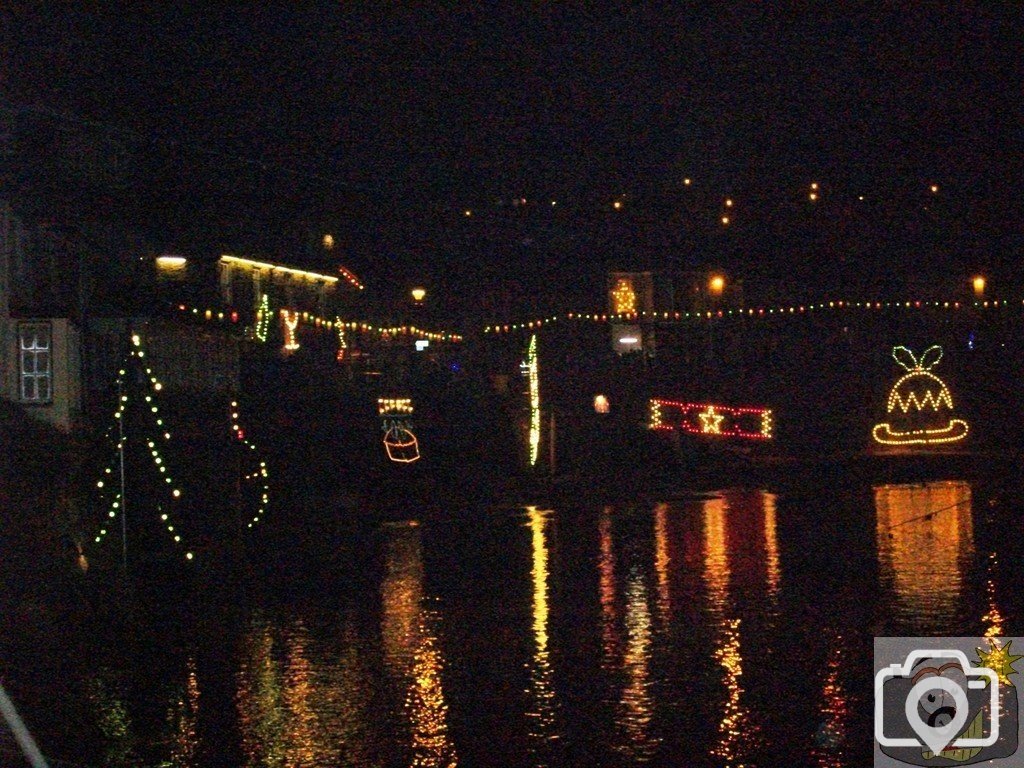 Mousehole Lights Christmas 2009