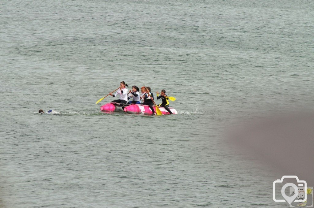 newlyn  raft  race.