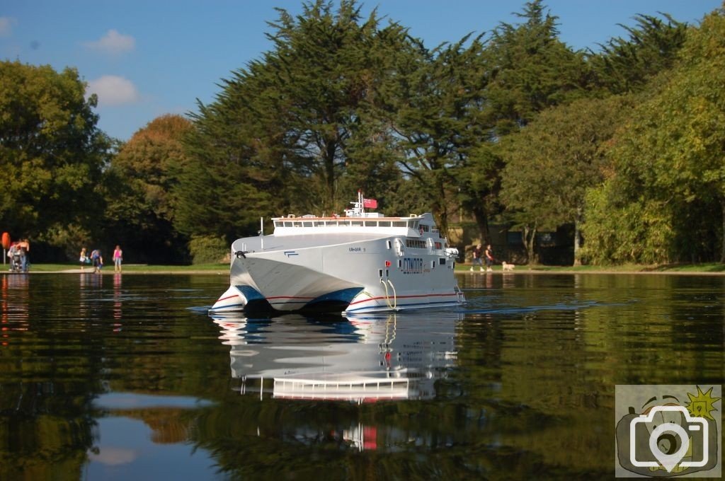 penzance boating lake 28 09 08