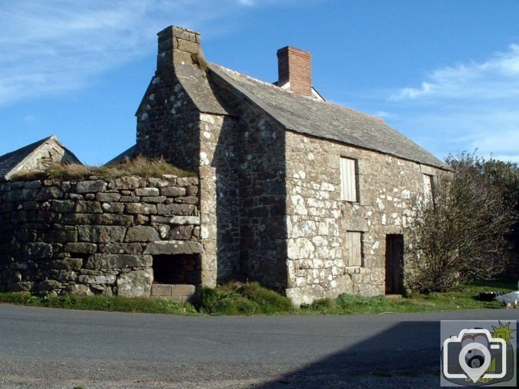 Porthmeor farmstead, on north coastal road of Penwith