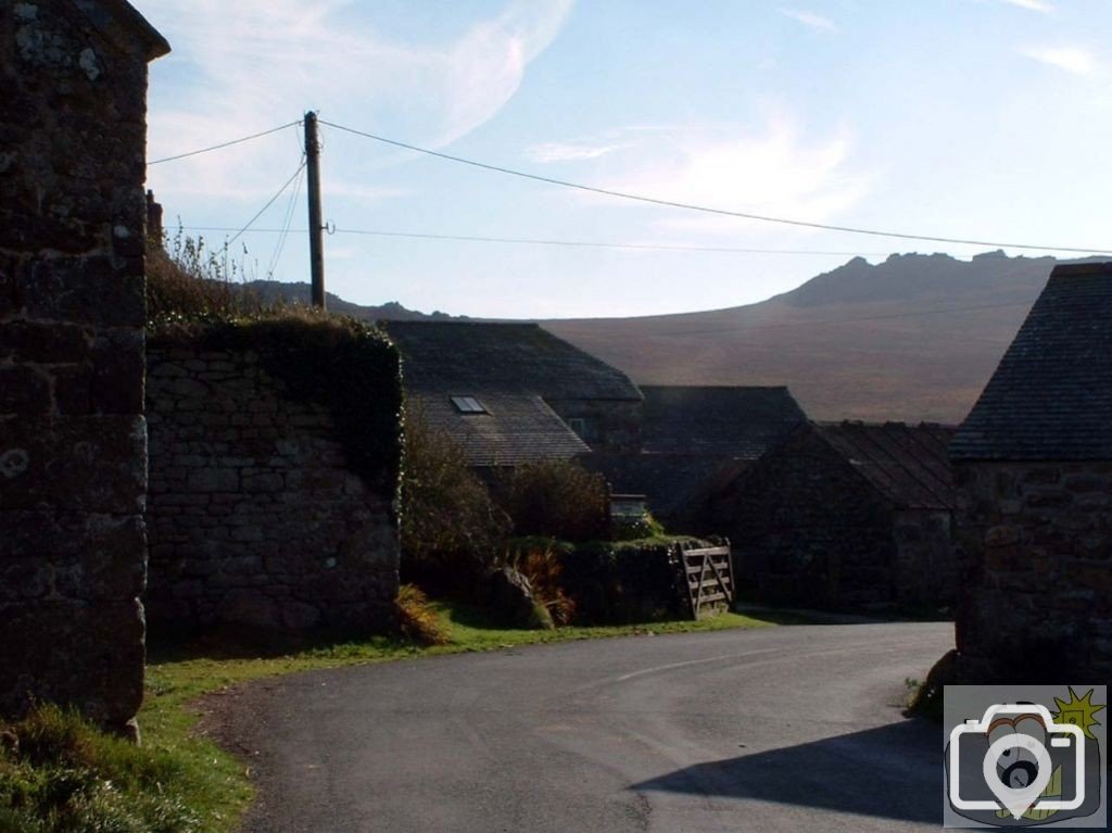 Porthmeor farmstead, on north coastal road of Penwith