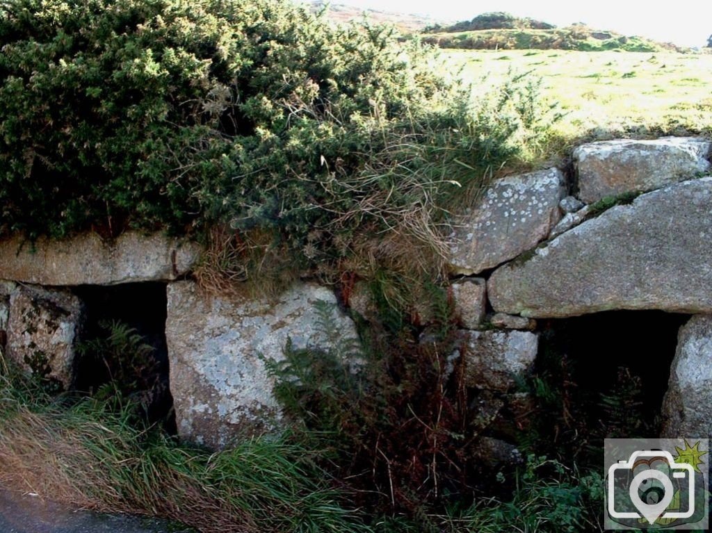 Porthmeor farmstead, on north coastal road of Penwith