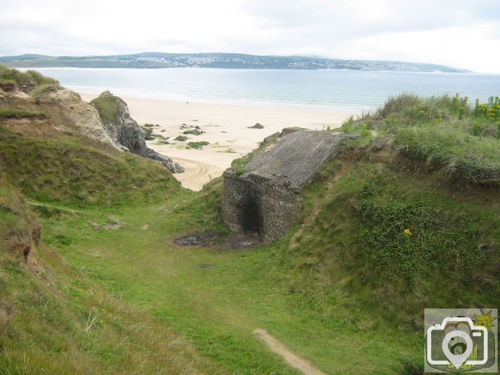 Remains of a WW2 structure