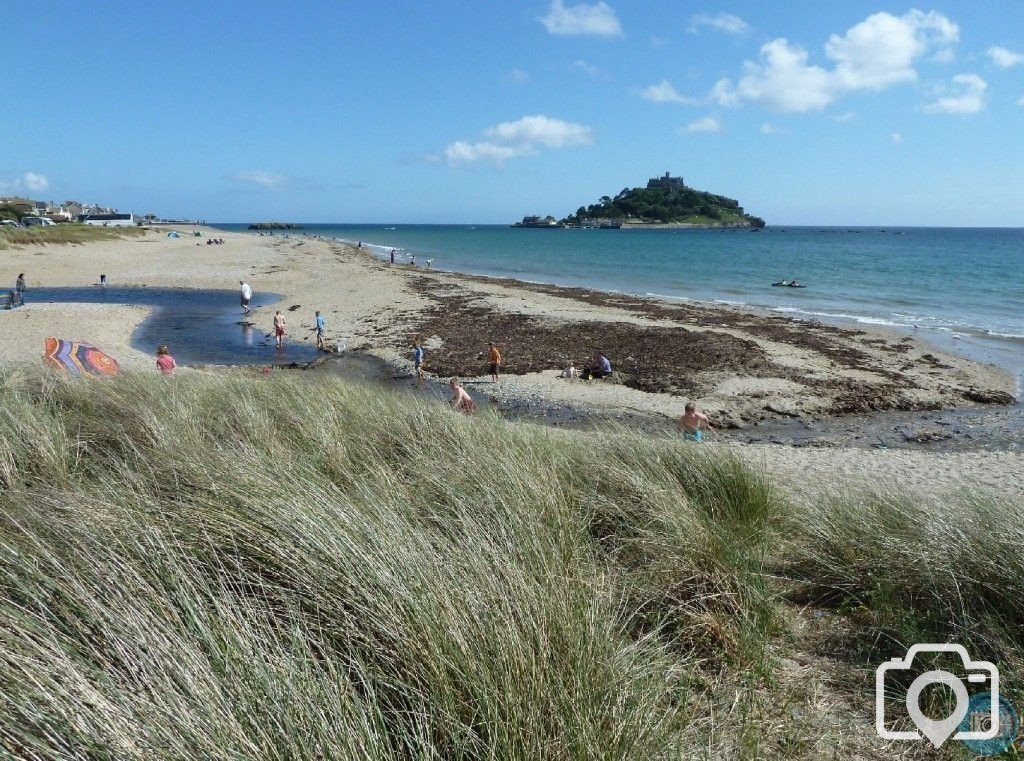 Summery selection: The Dunes and river, Marazion