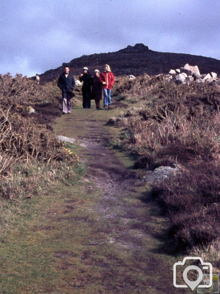 Sunday outing to Gurnard's Head - April, 1977