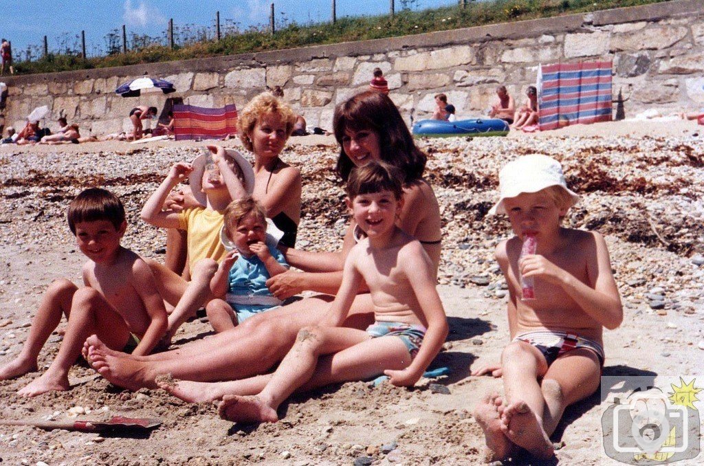 The delights of Long Rock beach - Summer, 1985