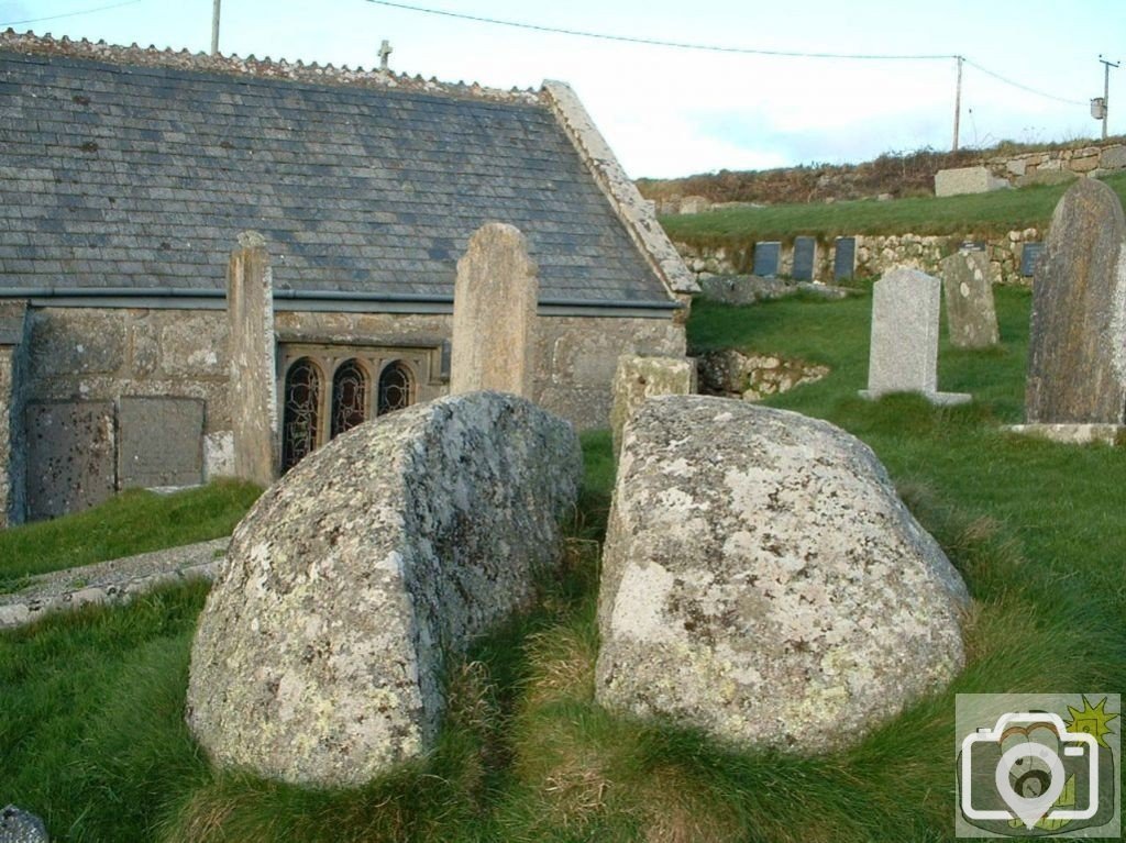 The famous St Levan's Stone