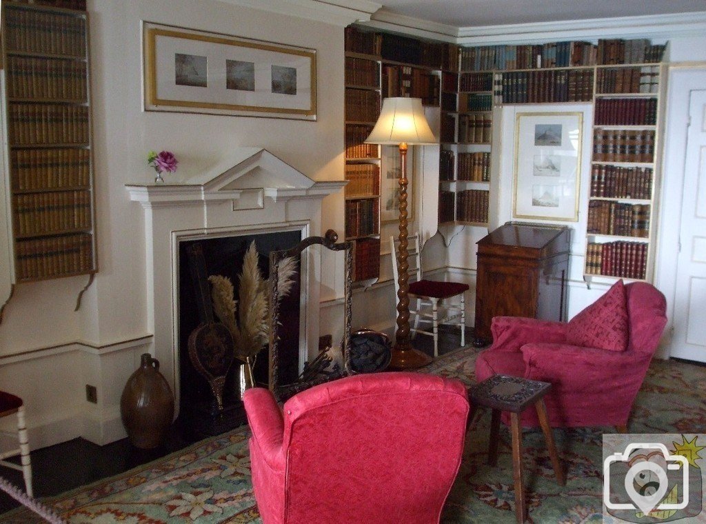 The Library in the Castle, St Michael's Mount - 18May10