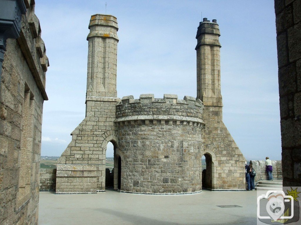 The South Terrace, the Castle,  Michael's Mount - 18May10