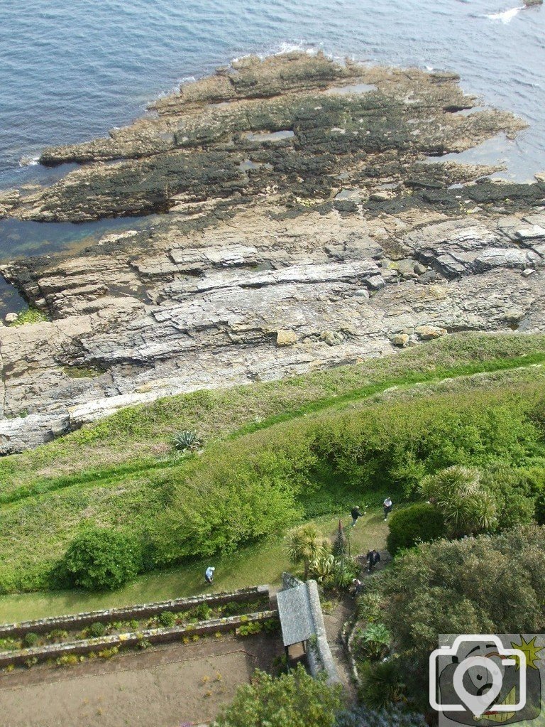 The South Terrace, the Castle,  Michael's Mount - 18May10