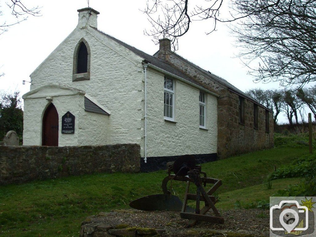 Tredavoe Chapel, 5th April, 2010