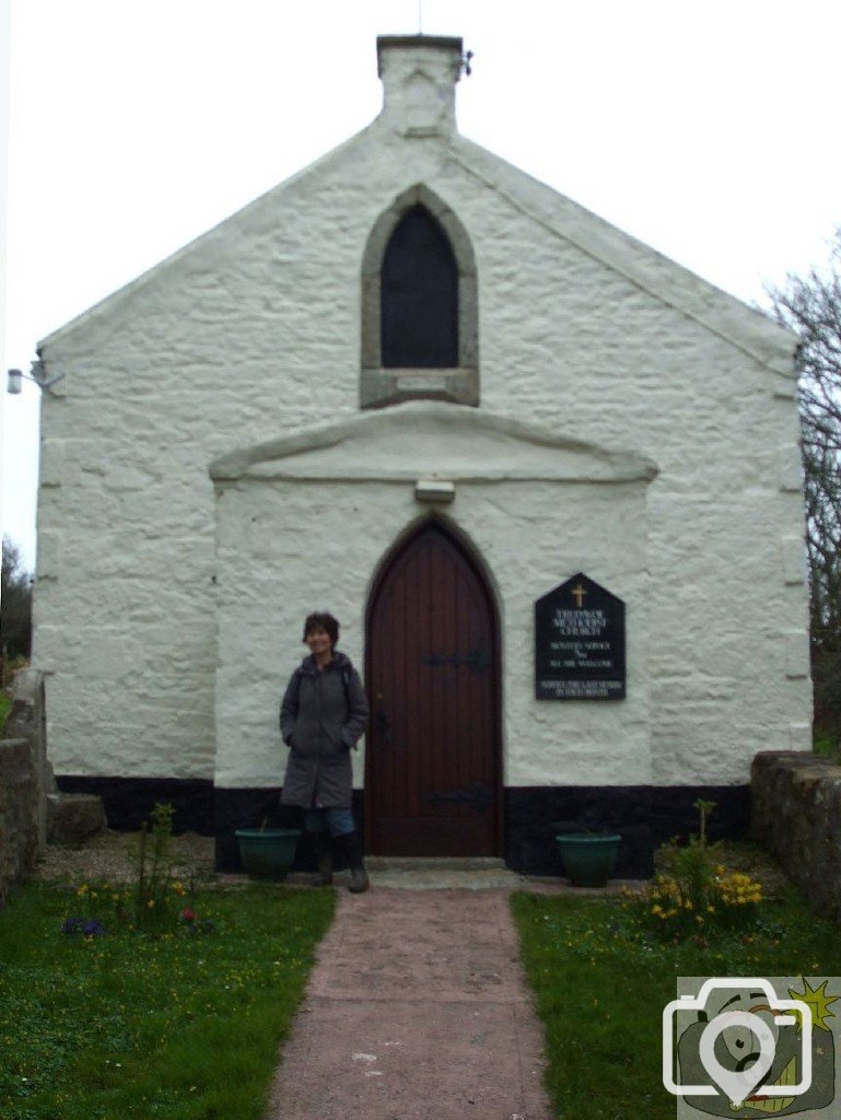 Tredavoe Chapel, 5th April, 2010