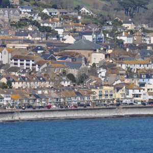 Scenes of Penzance taken from above Newlyn